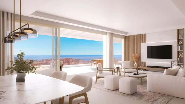 ne-ABSL-P2-F1-DC-B2 | Two bed accommodation prime Estepona location featuring 26m² outdoor space