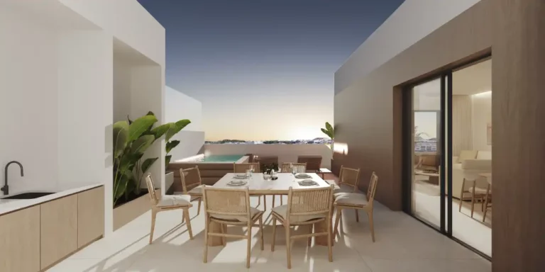 ne-ASP-F2-B3 | 3 bed dwelling with 109m² Costa del Sol location