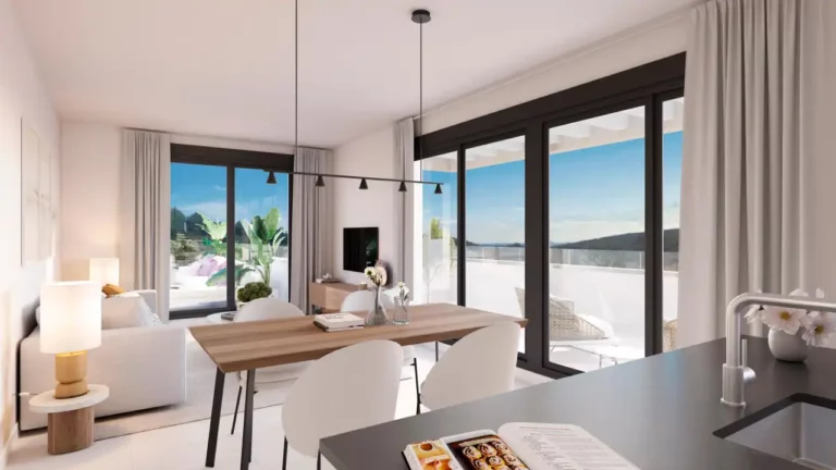 ne-BSHS-P2-F2-DB-B3 | Comfortable 3 bedroom accommodation 125 square meters located in Casares plus terrace