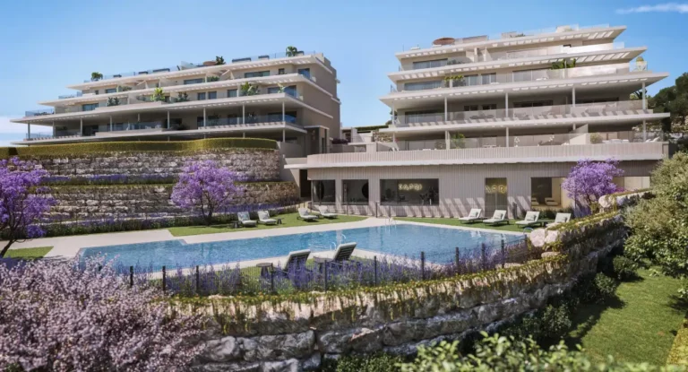 ne-CAFI-F1-DB-B2 | Two bed living space 101m² Costa del Sol property private outdoor area