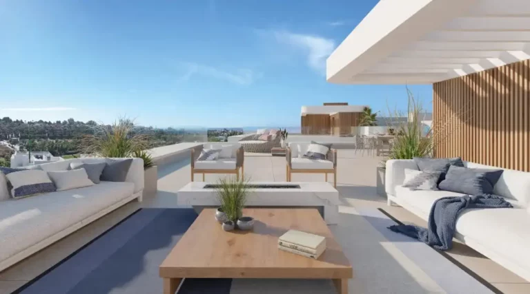ne-LYRA-B4-05 | Two bed residence Estepona, Costa del Sol with 9m² balcony