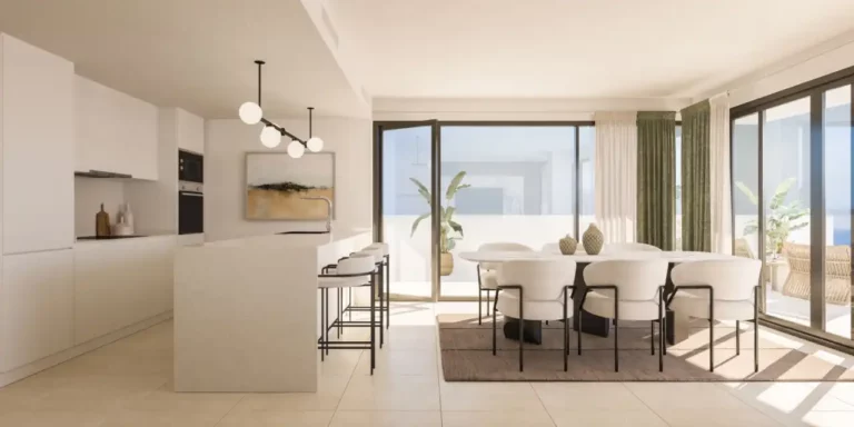 ne-PSR2-P5-F2AT-DB-B2 | 2 bed home 86m² Costa del Sol property outdoor space