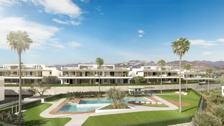 ne-SCH-P16-DB-B4 | Spacious 4 bed flat Marbella, Costa del Sol spacious terrace